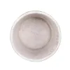 Modern Abstract Gold and White Cement Flower Pot Set of 2 - Stylish Home Decor