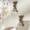 Set of 2 Lizard Wall Hooks for Stylish Organization